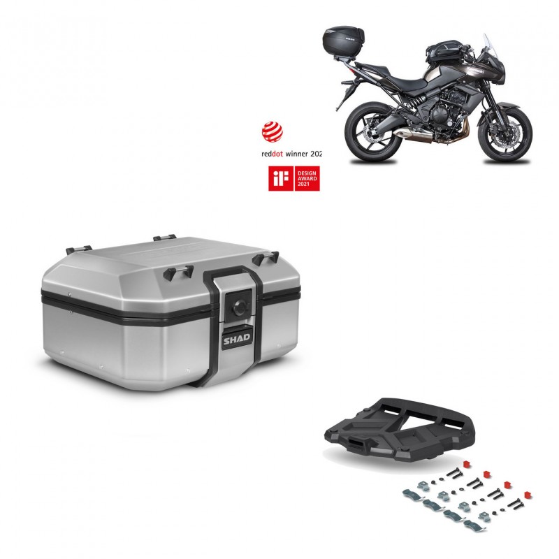SHAD Baul trasero + parrilla soporte montaje TR37 TERRA KIT-446654