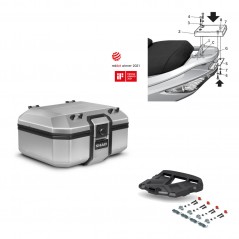 SHAD Rear trunk + grill mounting bracket TR37 TERRA KIT-446666