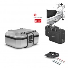 SHAD Baul trasero + parrilla soporte montaje accesorios TR37 TERRA KIT-446668