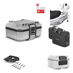 SHAD Baul trasero + parrilla soporte montaje accesorios TR37 TERRA KIT-446669