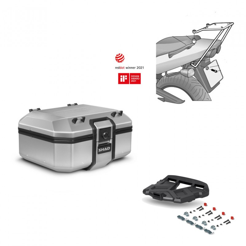 SHAD Rear trunk + grill mounting bracket TR37 TERRA KIT-446685