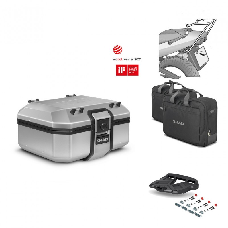 SHAD Rear trunk + grill mounting bracket accessories TR37 TERRA KIT-446687