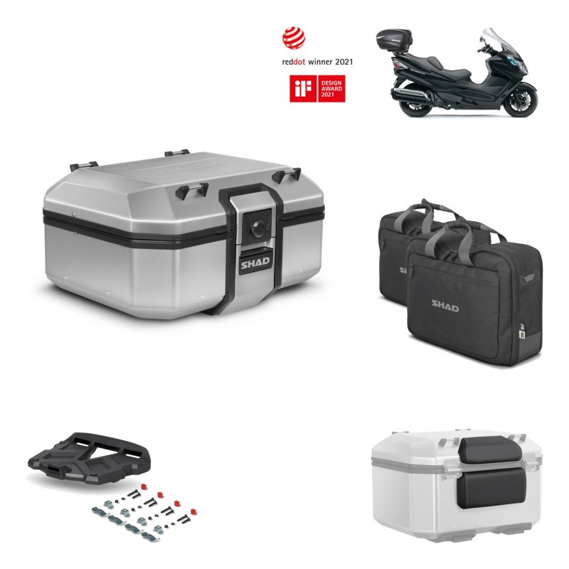 SHAD Rear trunk + grill mounting bracket accessories TR37 TERRA KIT-446712