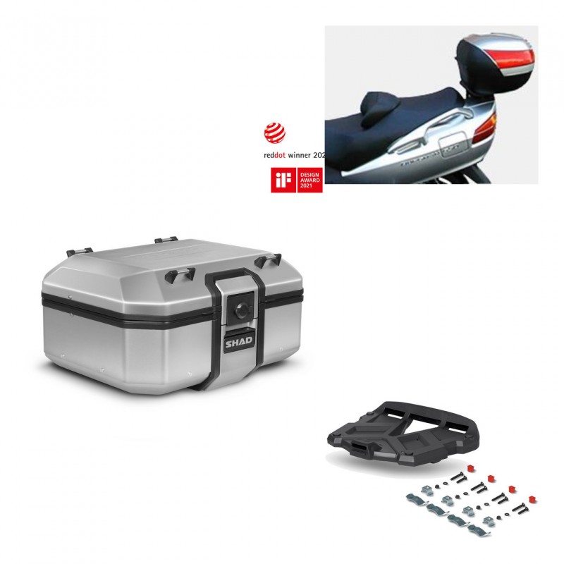 SHAD Baul trasero + parrilla soporte montaje TR37 TERRA KIT-446713