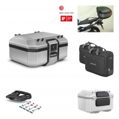 SHAD Baul trasero + parrilla soporte montaje accesorios TR37 TERRA KIT-446728