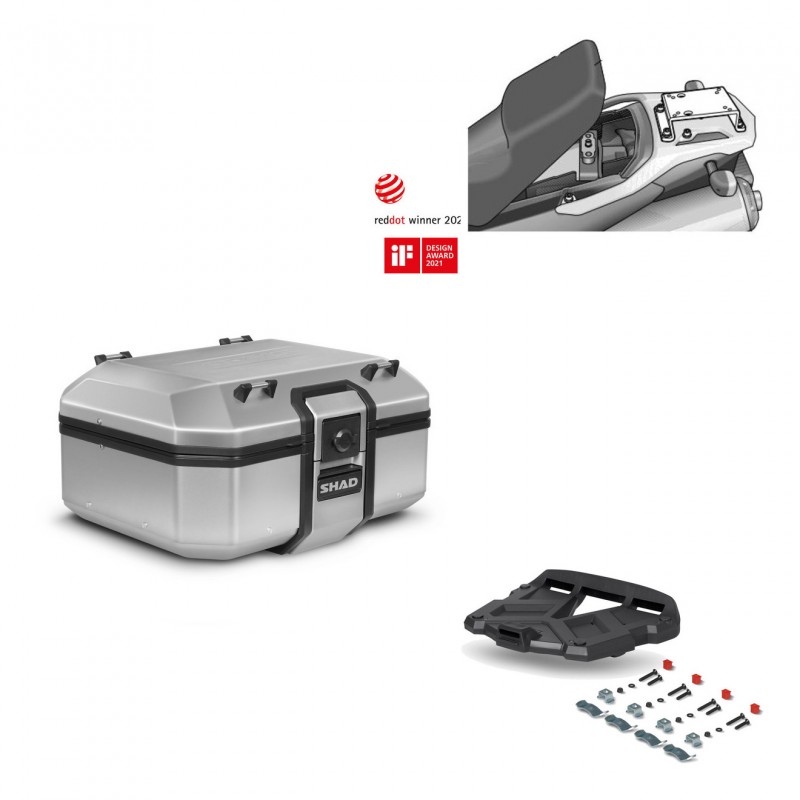 SHAD Rear trunk + grill mounting bracket TR37 TERRA KIT-446745