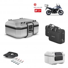 SHAD Baul trasero + parrilla soporte montaje accesorios TR37 TERRA KIT-446752