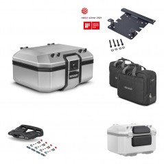 SHAD Baul trasero + parrilla soporte montaje accesorios TR37 TERRA KIT-446784