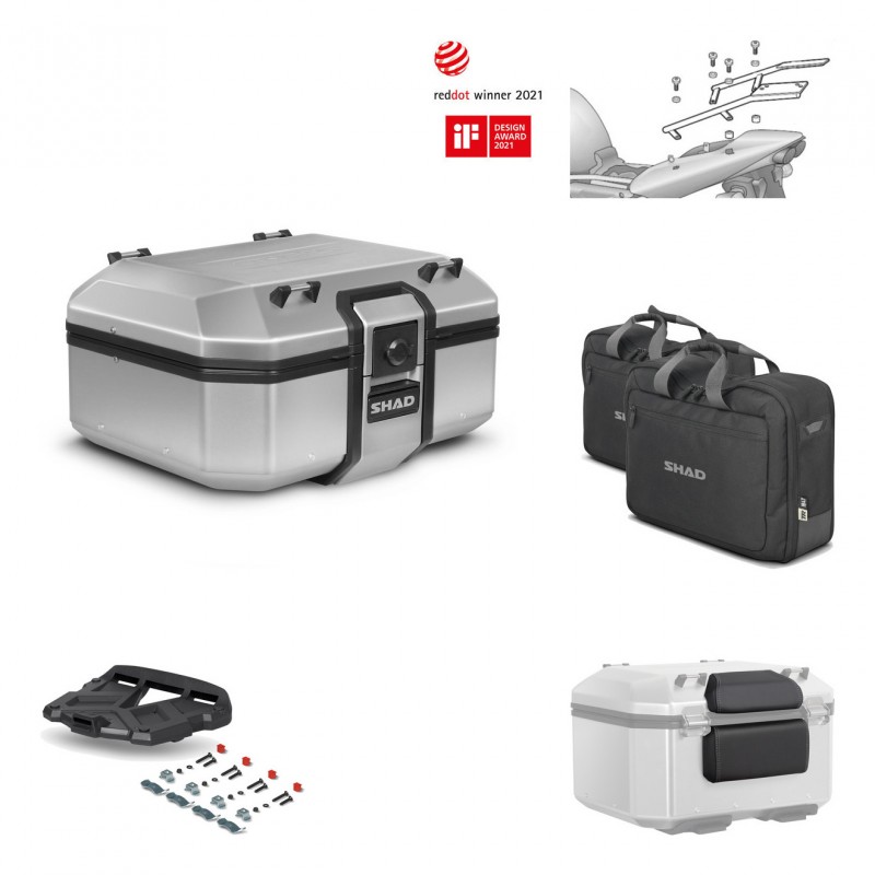 SHAD Rear trunk + grill mounting bracket accessories TR37 TERRA KIT-446800