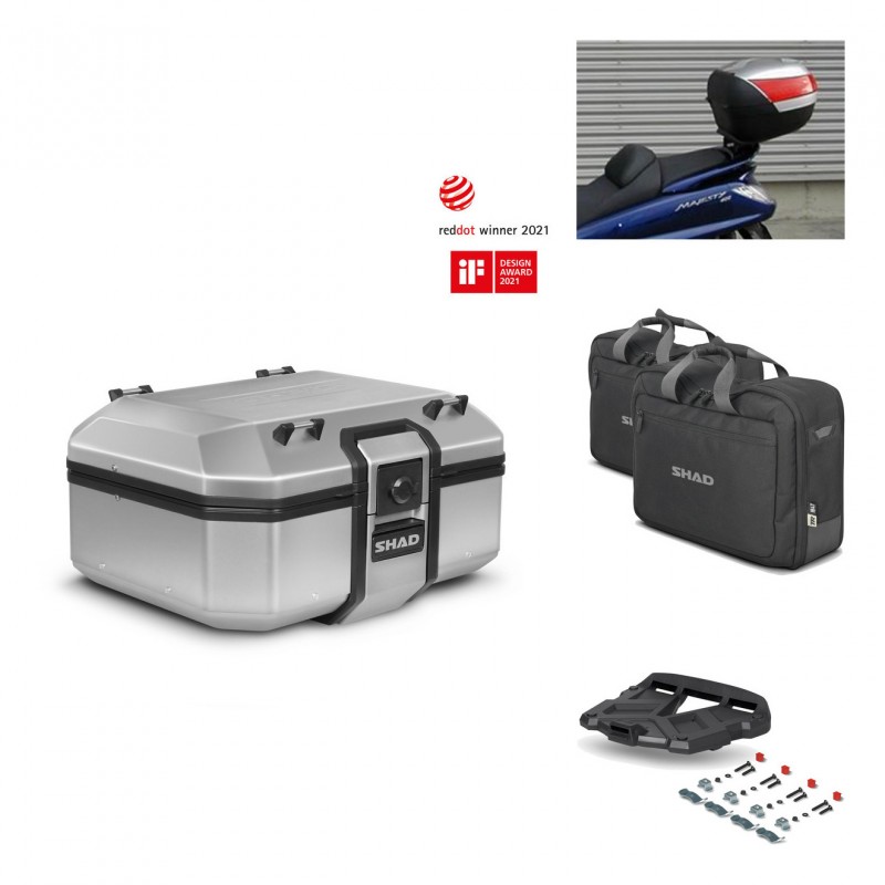 SHAD Baul trasero + parrilla soporte montaje accesorios TR37 TERRA KIT-446815