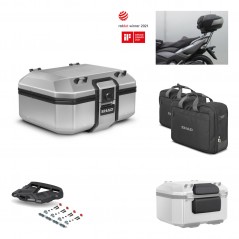 SHAD Baul trasero + parrilla soporte montaje accesorios TR37 TERRA KIT-446828