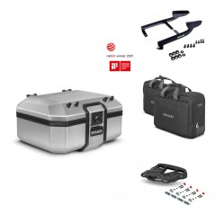 SHAD Baul trasero + parrilla soporte montaje accesorios TR37 TERRA KIT-446843