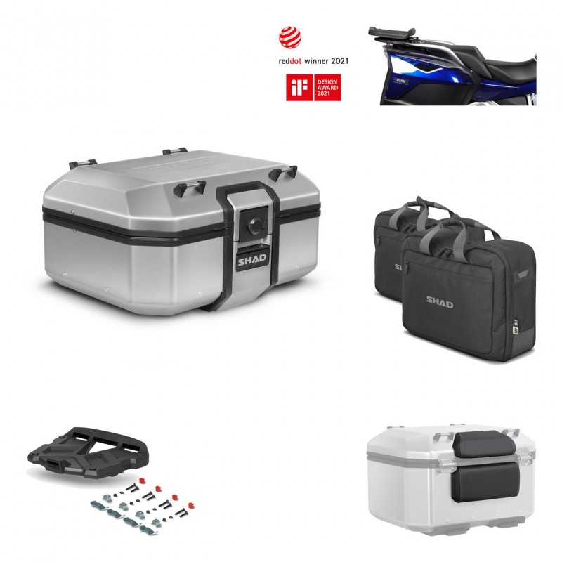 SHAD Rear trunk + grill mounting bracket accessories TR37 TERRA KIT-446868