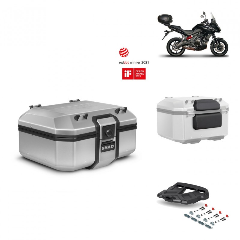 SHAD Baul trasero + parrilla soporte montaje accesorios TR37 TERRA KIT-446890