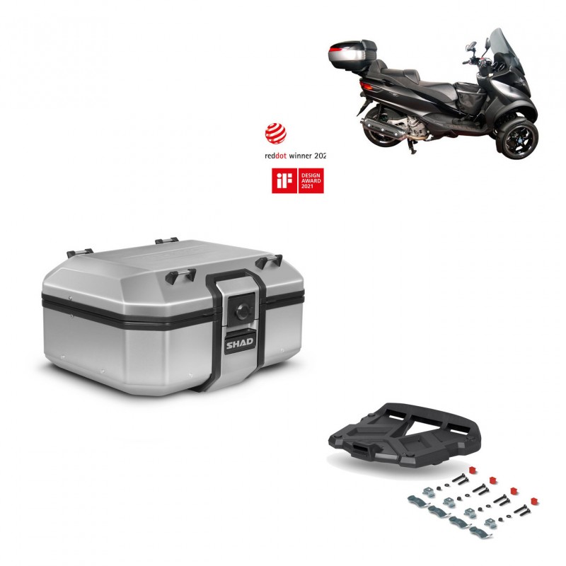 SHAD Baul trasero + parrilla soporte montaje TR37 TERRA KIT-446897