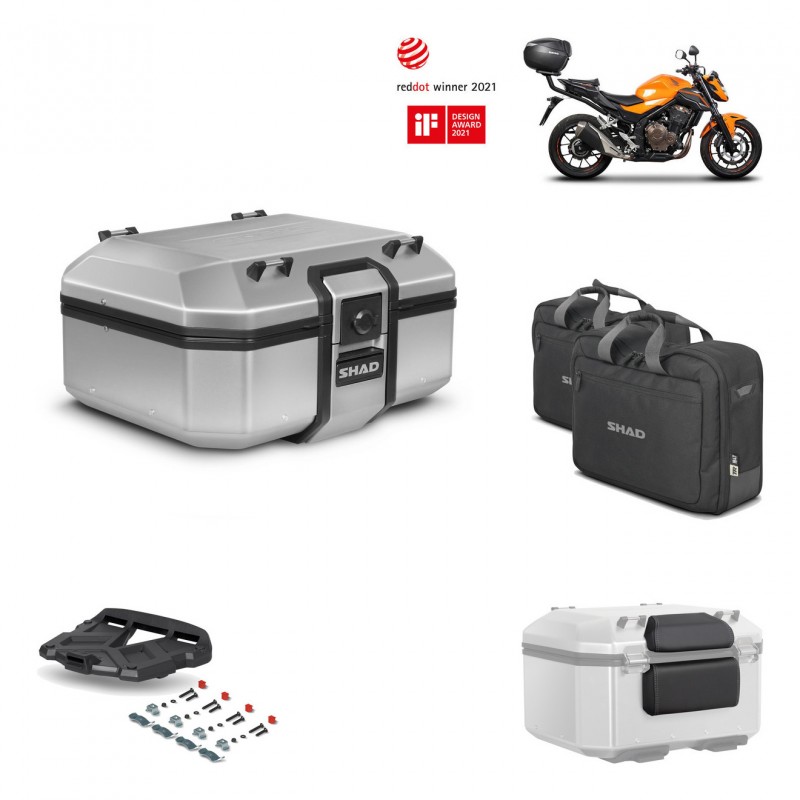 SHAD Rear trunk + grill mounting bracket accessories TR37 TERRA KIT-446924