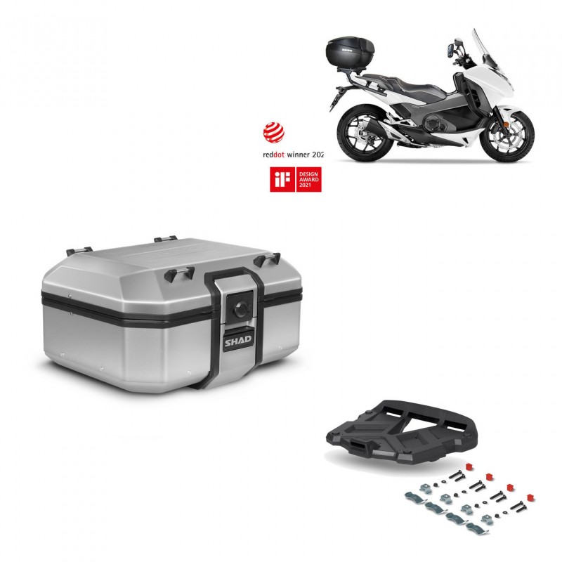 SHAD Baul trasero + parrilla soporte montaje TR37 TERRA KIT-446929