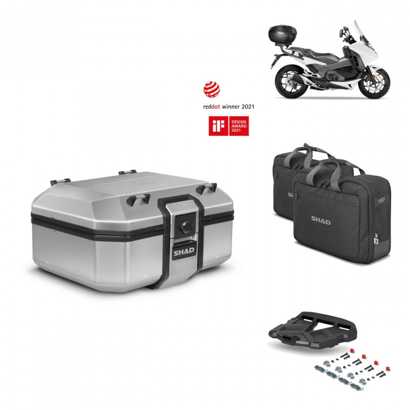 SHAD Baul trasero + parrilla soporte montaje accesorios TR37 TERRA KIT-446931