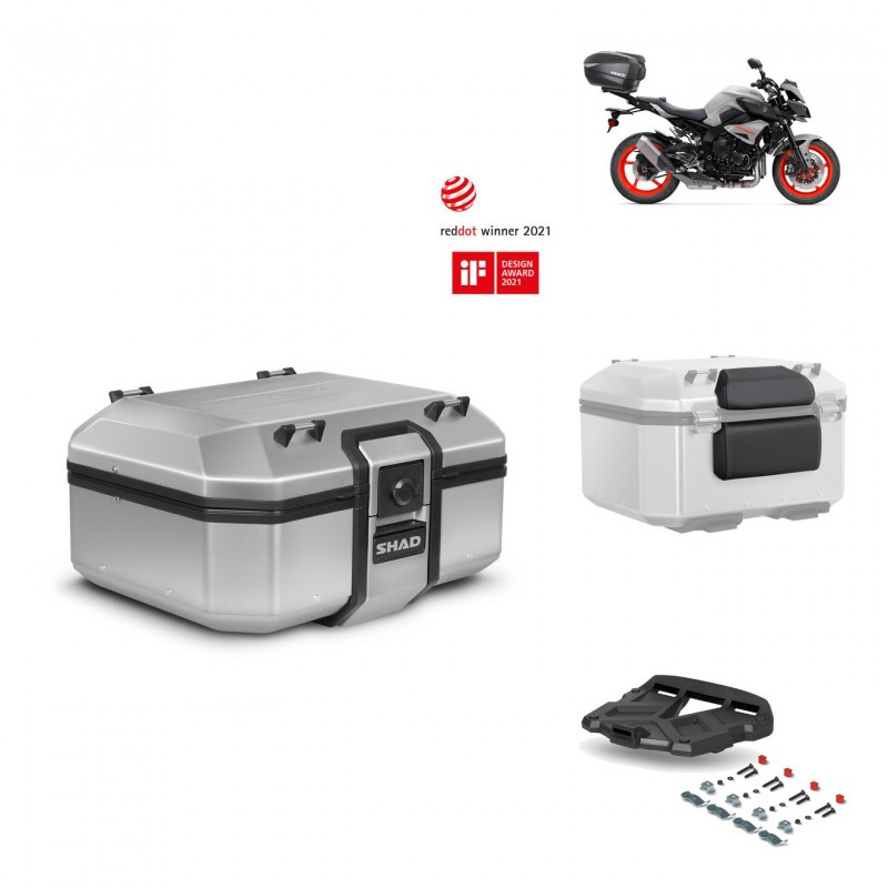 SHAD Baul trasero + parrilla soporte montaje accesorios TR37 TERRA KIT-446953