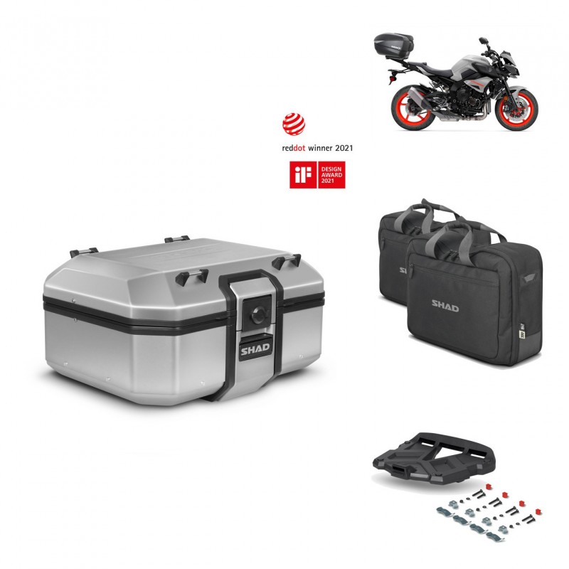 SHAD Baul trasero + parrilla soporte montaje accesorios TR37 TERRA KIT-446954