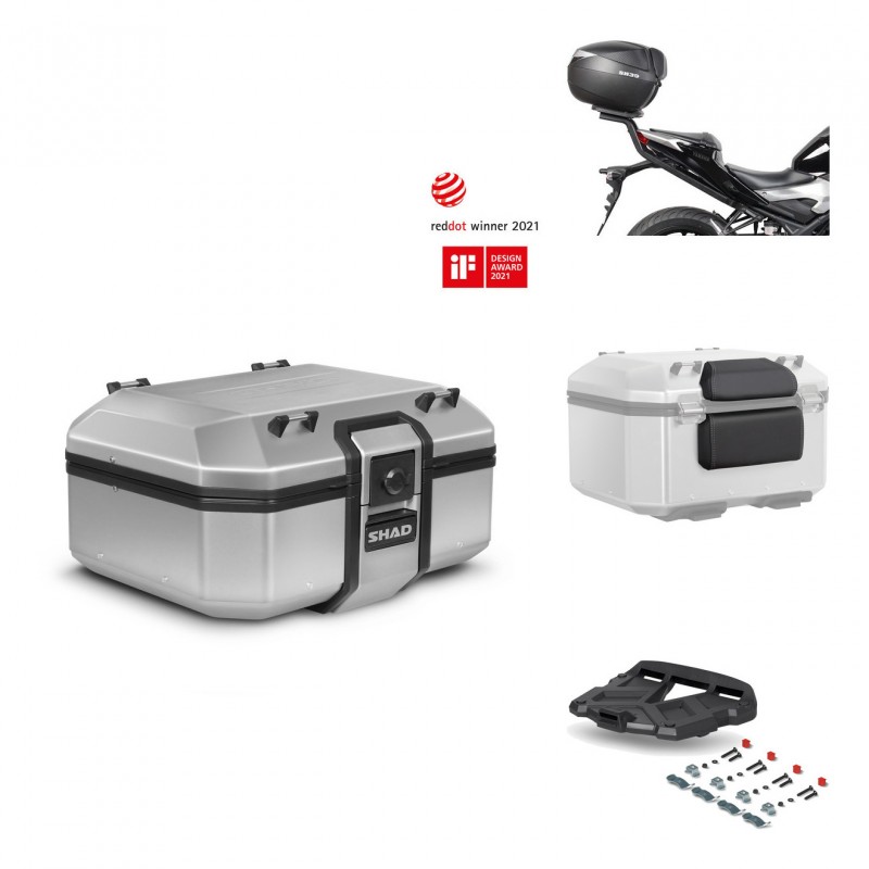 SHAD Rear trunk + grill mounting bracket accessories TR37 TERRA KIT-446957