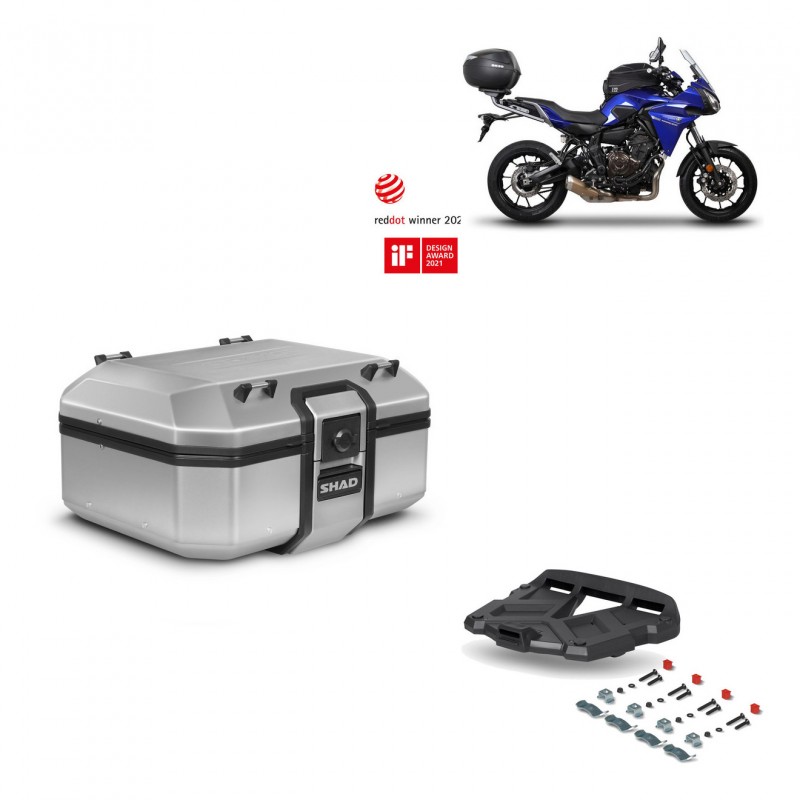 SHAD Baul trasero + parrilla soporte montaje TR37 TERRA KIT-446960