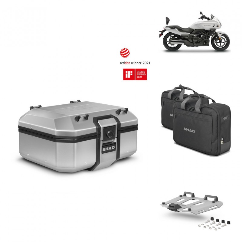 SHAD Baul trasero + parrilla soporte montaje accesorios TR37 TERRA KIT-446981