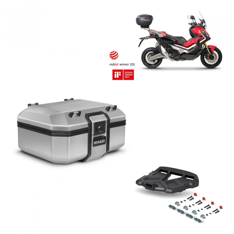SHAD Baul trasero + parrilla soporte montaje TR37 TERRA KIT-446998