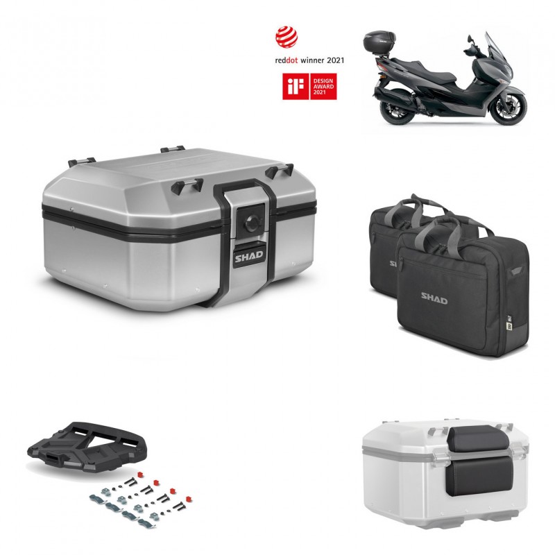 SHAD Rear trunk + grill mounting bracket accessories TR37 TERRA KIT-447017