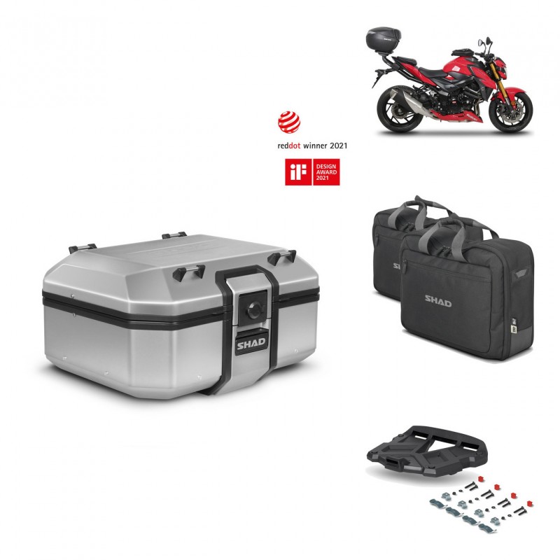 SHAD Rear trunk + grill mounting bracket accessories TR37 TERRA KIT-447020