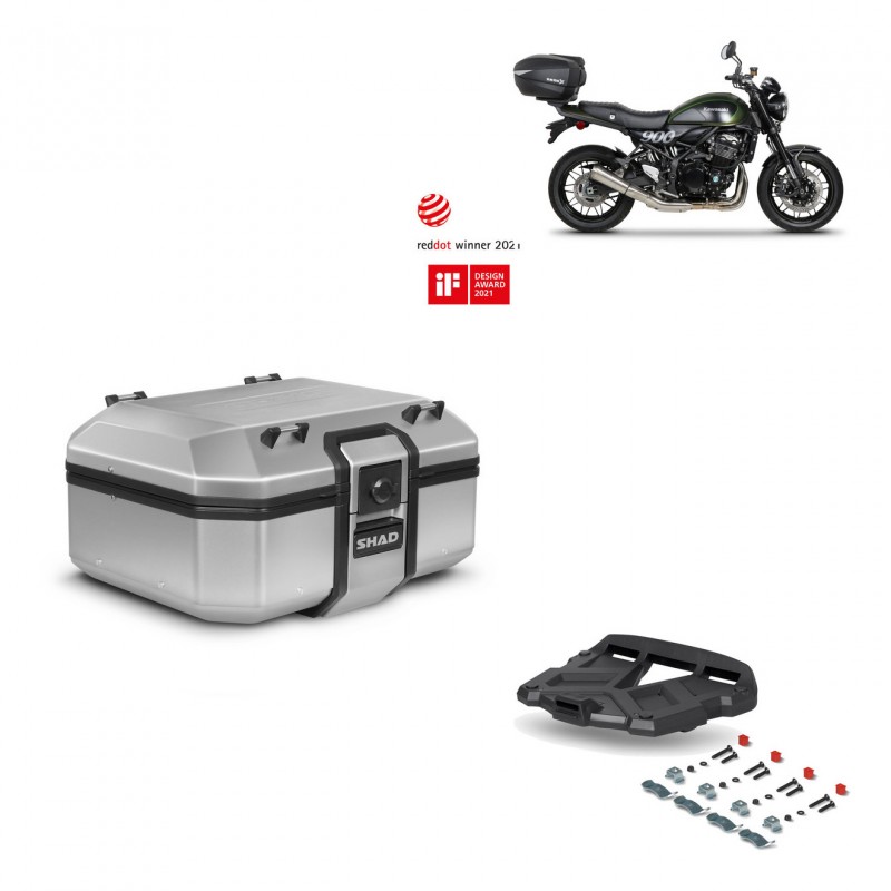 SHAD Baul trasero + parrilla soporte montaje TR37 TERRA KIT-447062
