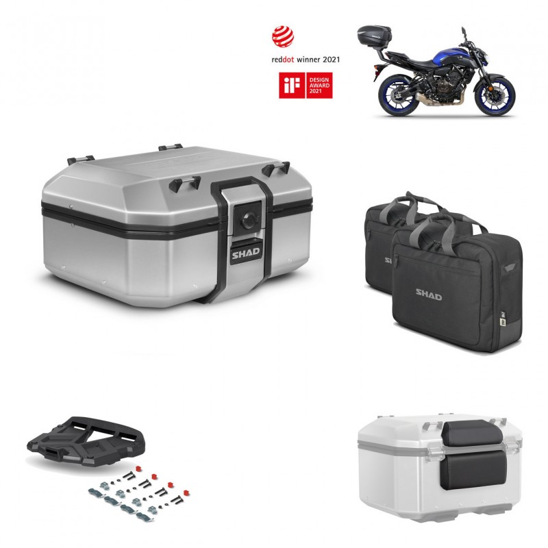 SHAD Baul trasero + parrilla soporte montaje accesorios TR37 TERRA KIT-447081