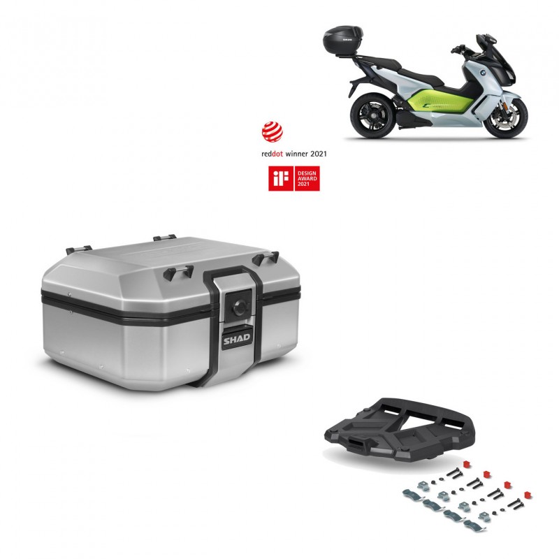 SHAD Baul trasero + parrilla soporte montaje TR37 TERRA KIT-447086