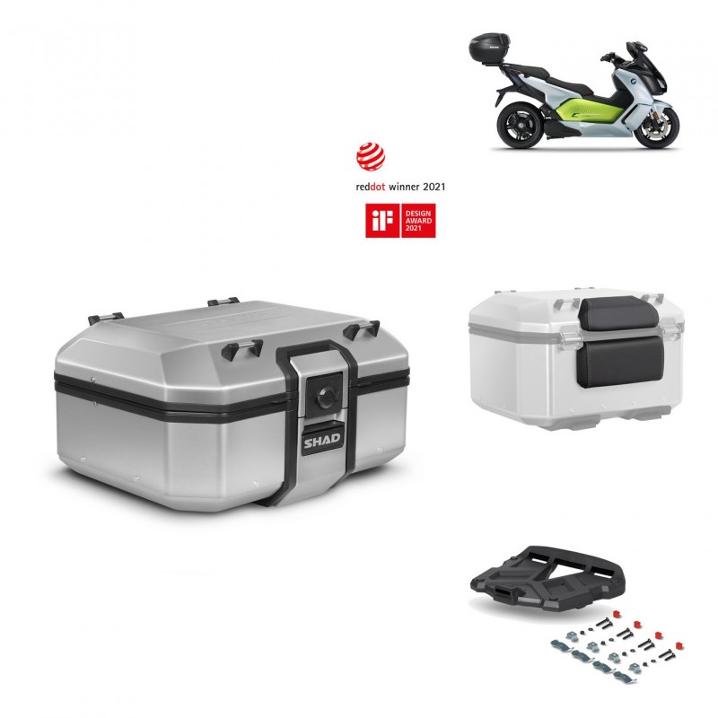 SHAD Baul trasero + parrilla soporte montaje accesorios TR37 TERRA KIT-447087
