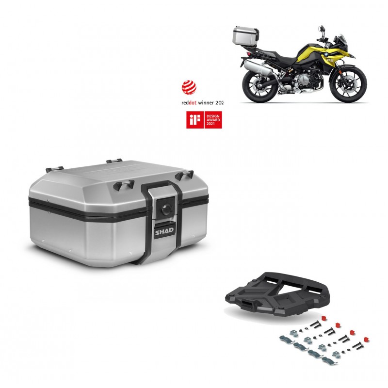 SHAD Baul trasero + parrilla soporte montaje TR37 TERRA KIT-447090