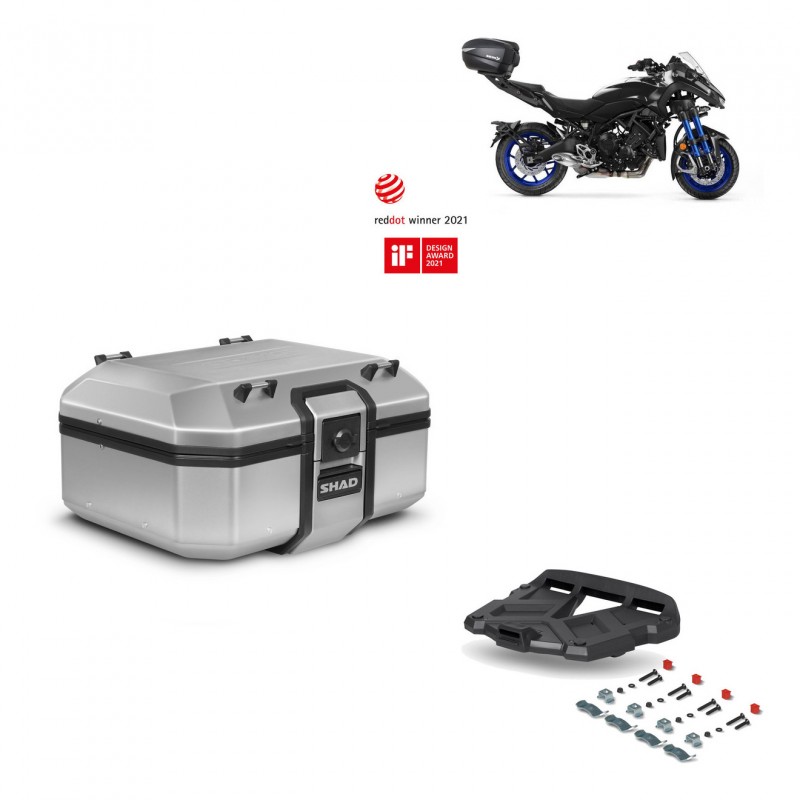SHAD Baul trasero + parrilla soporte montaje TR37 TERRA KIT-447106