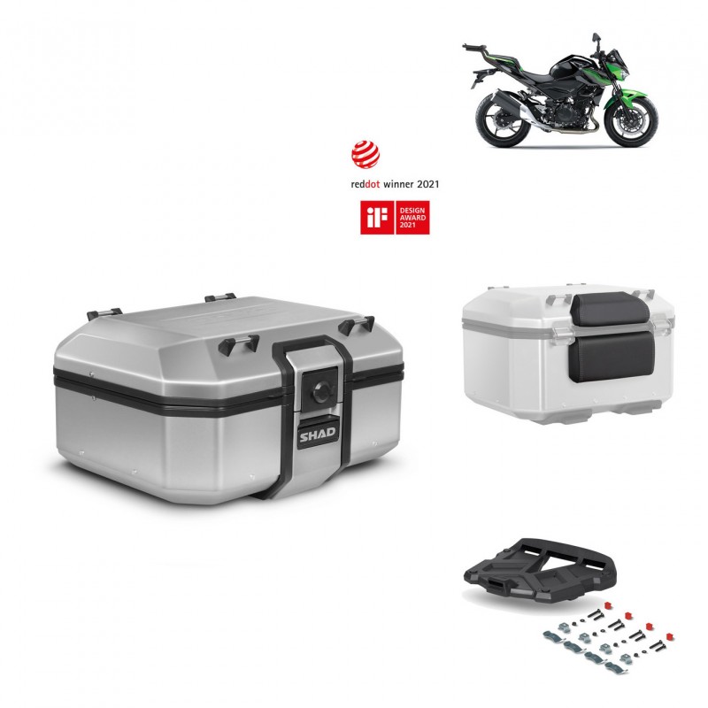 SHAD Baul trasero + parrilla soporte montaje accesorios TR37 TERRA KIT-447139