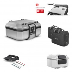 SHAD Baul trasero + parrilla soporte montaje accesorios TR37 TERRA KIT-447149