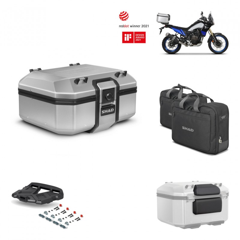 SHAD Baul trasero + parrilla soporte montaje accesorios TR37 TERRA KIT-447160