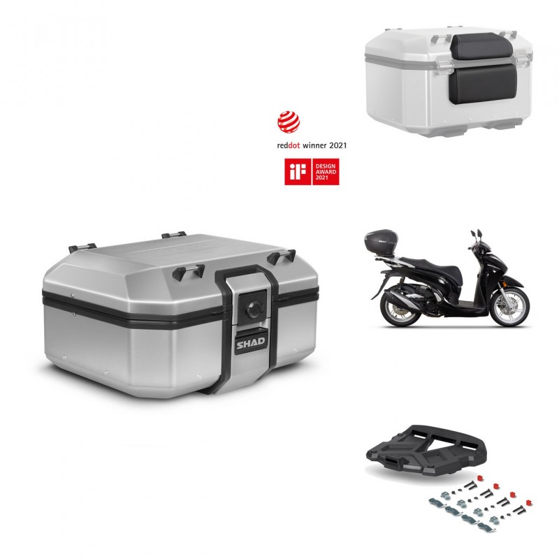 SHAD Rear trunk + grill mounting bracket accessories TR37 TERRA KIT-447178