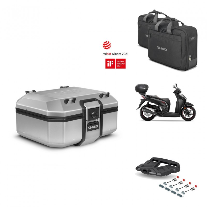 SHAD Rear trunk + grill mounting bracket accessories TR37 TERRA KIT-447183