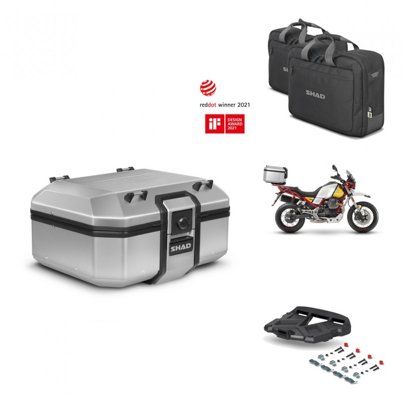 SHAD Baul trasero + parrilla soporte montaje accesorios TR37 TERRA KIT-447191
