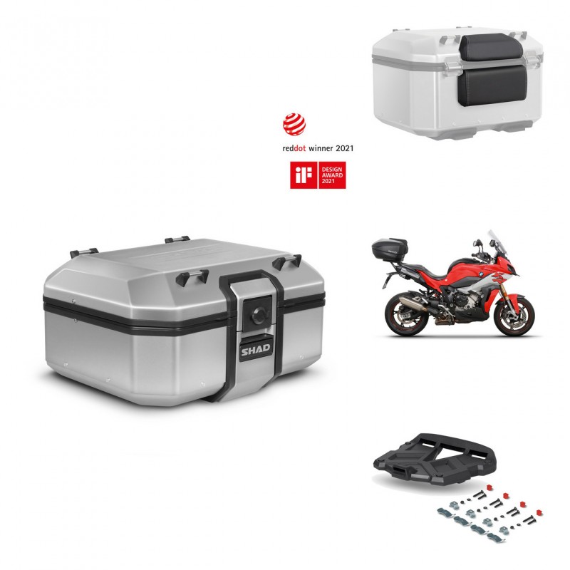 SHAD Baul trasero + parrilla soporte montaje accesorios TR37 TERRA KIT-447218
