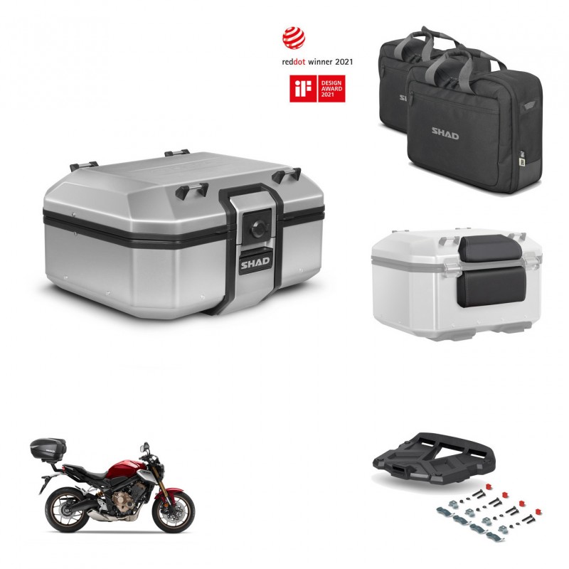 SHAD Rear trunk + mounting bracket grill accessories TR37 TERRA KIT-447248