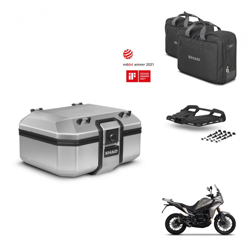 SHAD Rear trunk + mounting bracket grill accessories TR37 TERRA KIT-447305