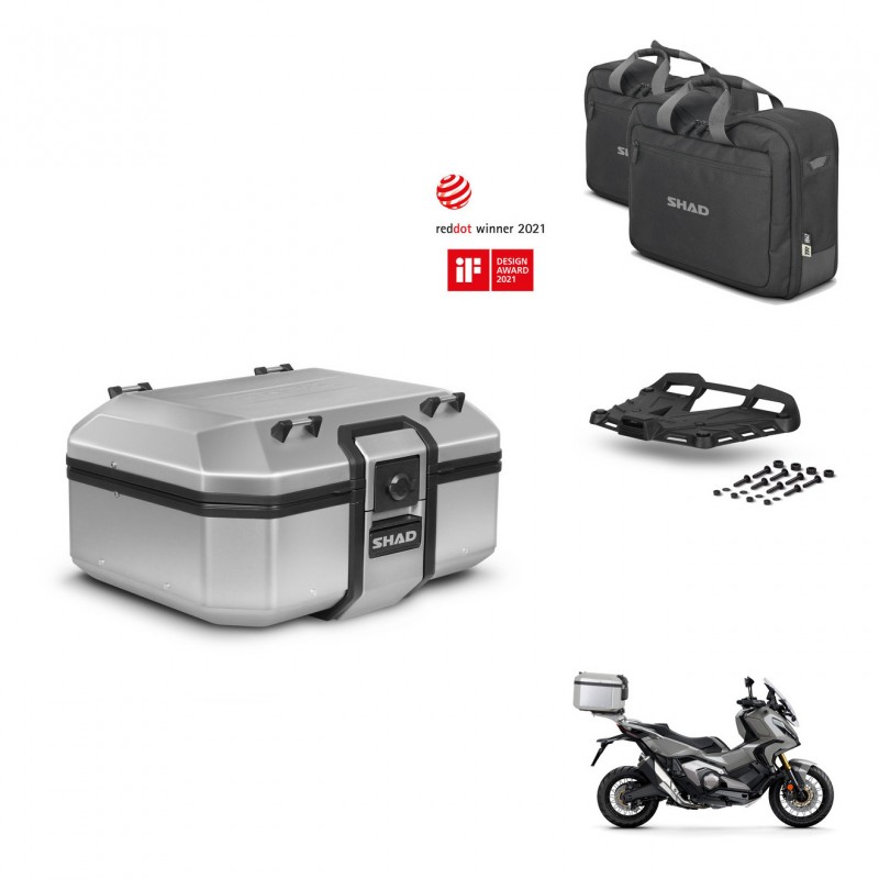 SHAD Rear trunk + mounting bracket grill accessories TR37 TERRA KIT-447316