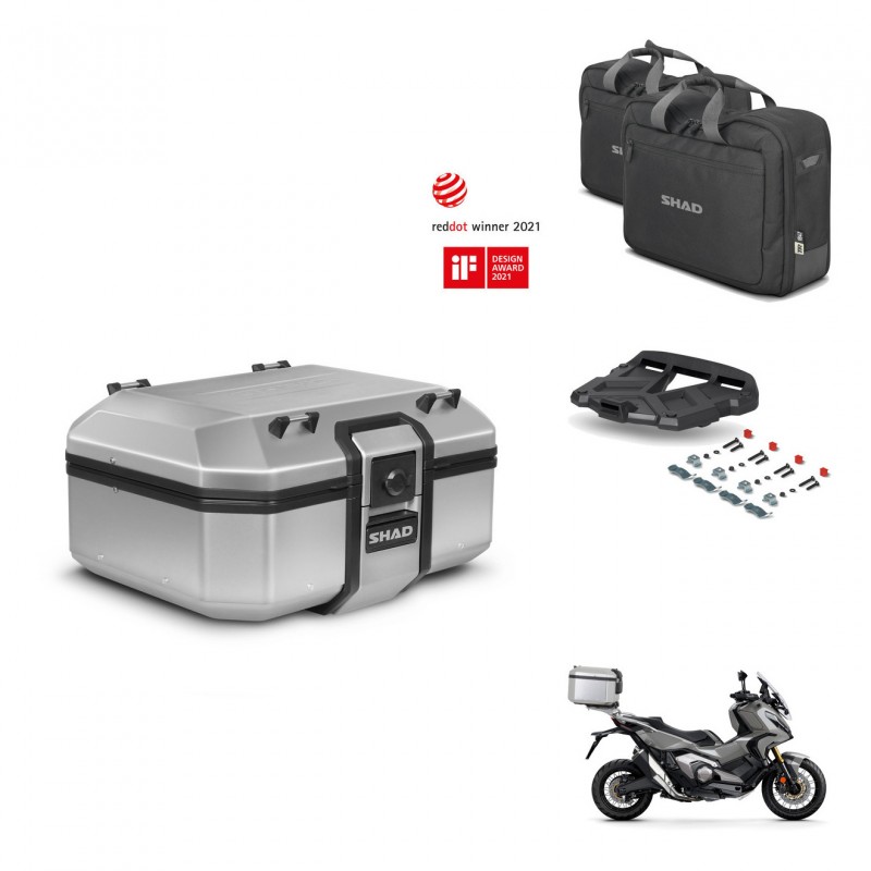 SHAD Rear trunk + mounting bracket grill accessories TR37 TERRA KIT-447319