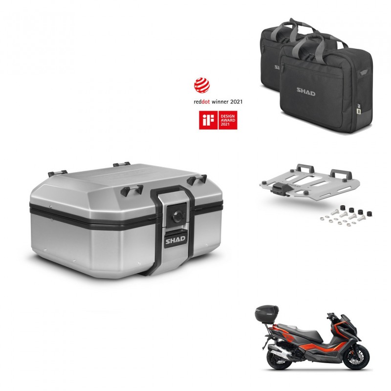 SHAD Rear trunk + mounting bracket grill accessories TR37 TERRA KIT-447323