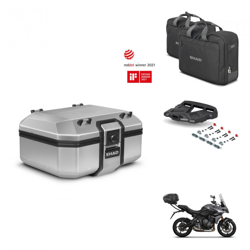 SHAD Rear trunk + mounting bracket grill accessories TR37 TERRA KIT-447374