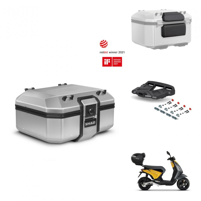 SHAD Rear trunk + mounting bracket grill accessories TR37 TERRA KIT-447395